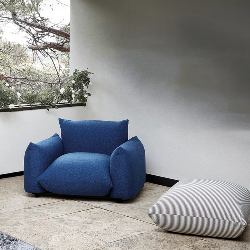 z owczej wełny w stylu nordyckim Sofa podłogowa nowoczesny relaks dla dorosłych do salonu leniwy prosty komfort Divani Soggiorno dom umeblowanie