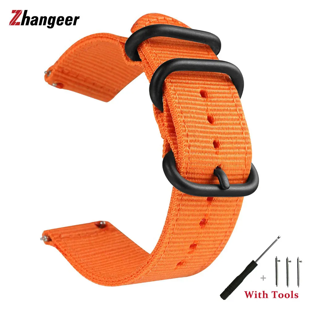 Универсальный Быстросъемный Нейлоновый Спортивный Ремешок Для Часов Gear S3 S2 —