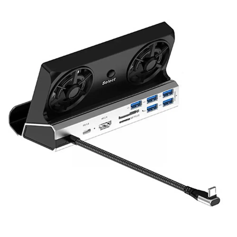 

Steam Deck Docking Station Tv Base Stand 6/10 In1 Hub Holder Dock 4k 60hz -compatible Usb-c For Steam Deck Dock Console T3q2