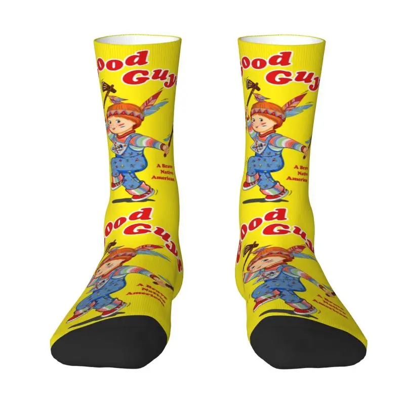 Men's Women's Warm Fashion Novelty Child's Play Chucky Crew Socks