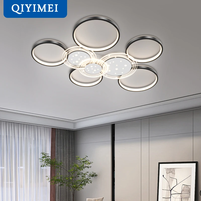 

New Modern Chandelier for Living Room Bedroom Diningroom Study office Dimmable Smart Home Indoor lighting dropship fixture dero