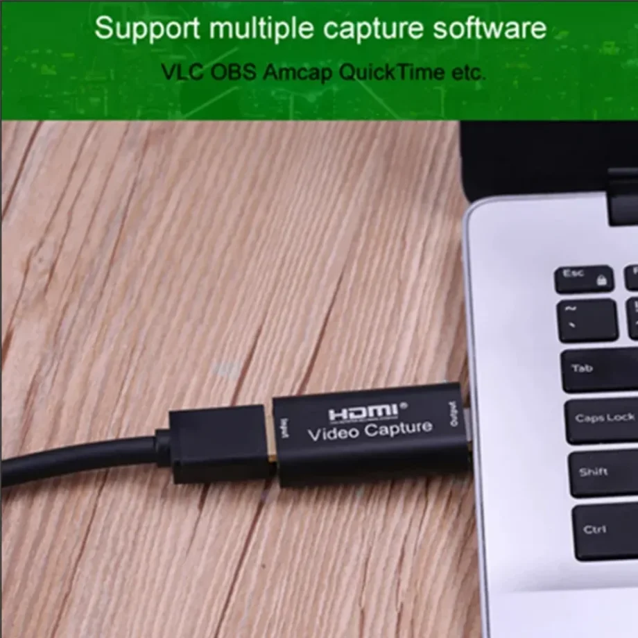 Фото НОВАЯ карта видеозахвата 4K/1080P USB 3.0/2.0 HDMI для PS4 PC Camera Live Stream Recorder - Placa De Video Game Grabber Box HD №4