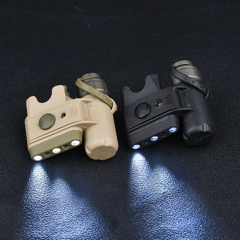 Светильник для шлема красный белый страйкбола