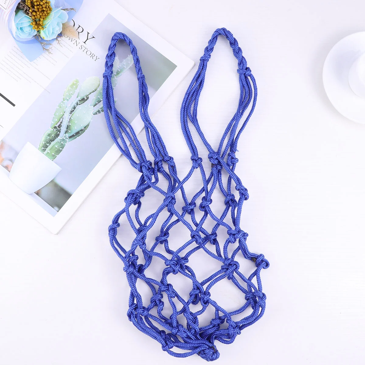 

3 Pcs Mesh Storage Bag Mesh Volleyball Bag Drawstring Storage Bag Net Basketball Bag Nylon Soccer Carrier Basketball Mesh Bag