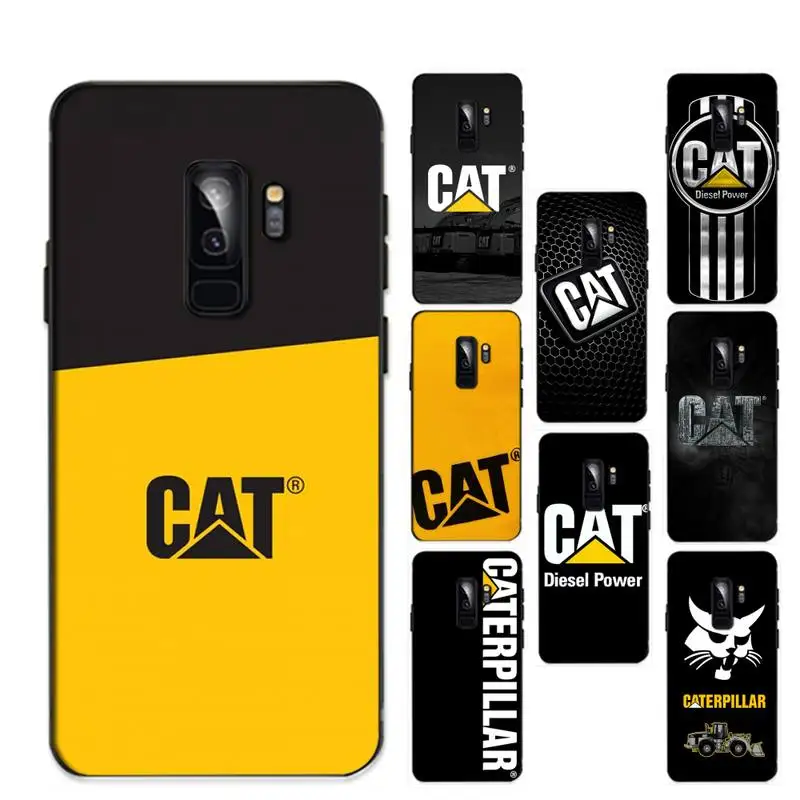 

Caterpillar logo Phone Case for Samsung S20 lite S21 S10 S9 plus for Redmi Note8 9pro for Huawei Y6 cover