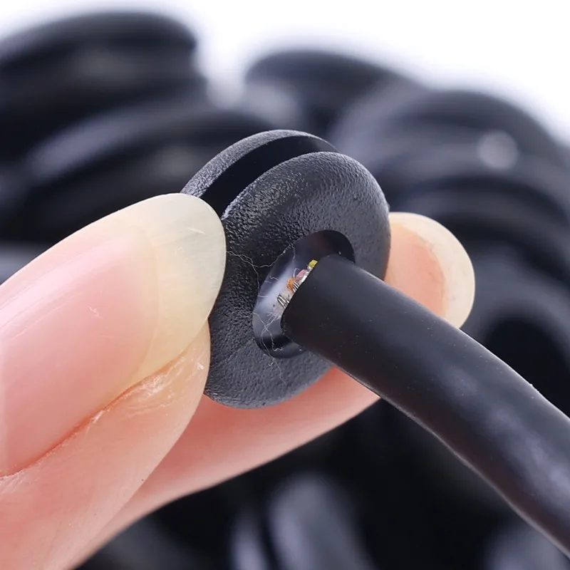 20/100 шт. O резиновое уплотнительное кольцо черное 8 мм 10 12 14 двухсторонняя