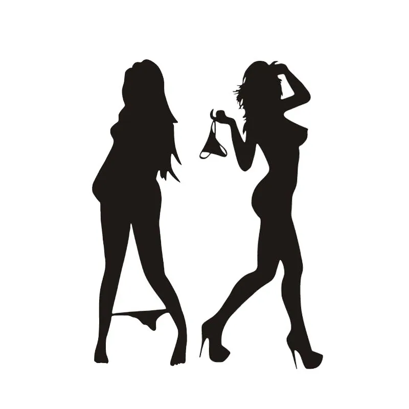 

F531# Automobile Motorcycle Funny Beautiful Sexy Woman In Bikini Decorative Wall Stickers Cartoon Car Sticker