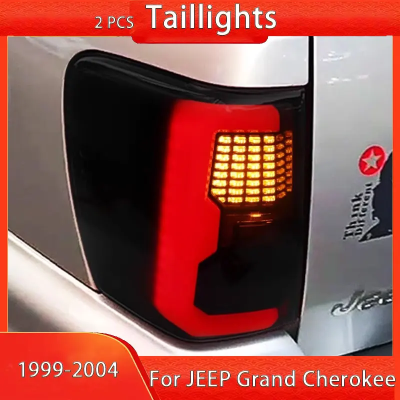 Автомобильный задний фонарь для Jeep Grand Cherokee 1999-04 светодиодный Tail