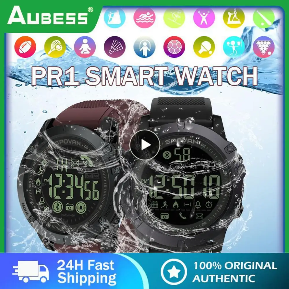 

Portable Lcd Display Smart Sport Watch Outdoor Sports Sports Watch Smart Watch Step Counter Heart Rate Monitor Adjustable