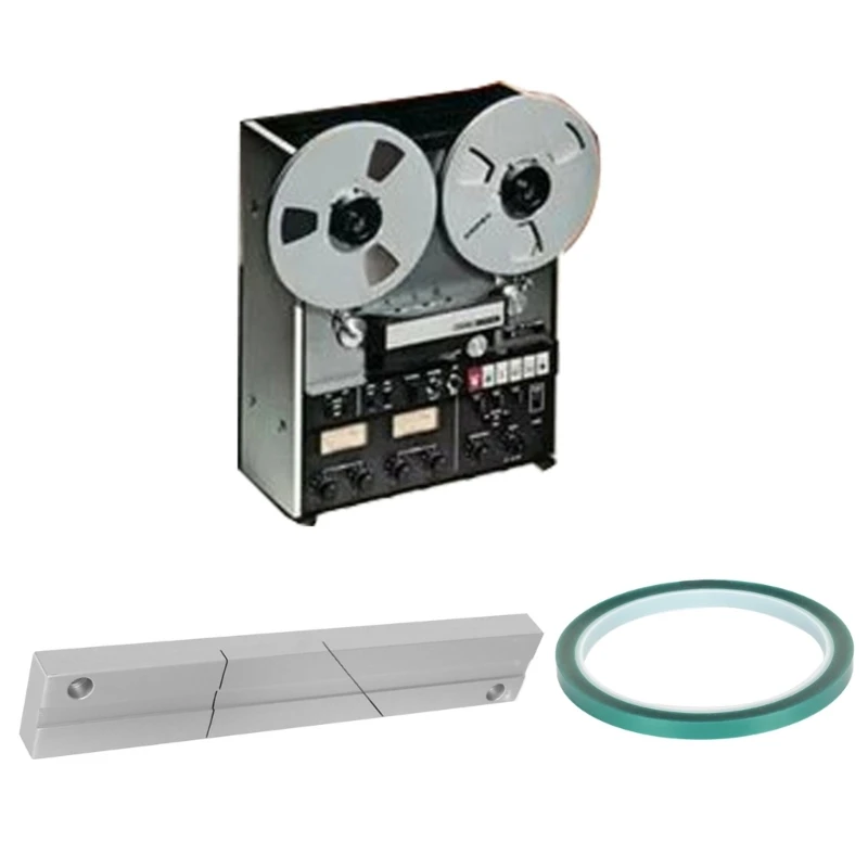 

Professional 1/4 10 Inch Tape Splicing Set for Revoxsonido Open Reel to Reel Tape Dropship