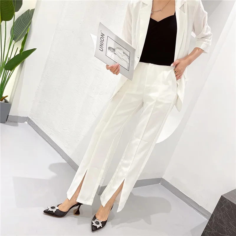 2023 New Ladies High Heels Pointed Toe Sun Rhinestone Buckle Sandals Fashionable Stiletto Silk Women's Shoes