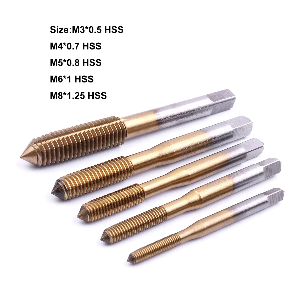1pc M3-M8 Extrusion Tap/Thread Forming Machine Taps/NRT Taps HSS Coating titanium plating | Tap &amp Die