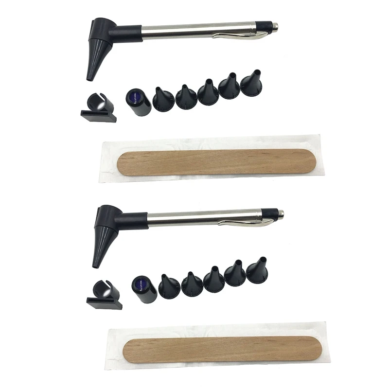 

BMDT-2X Ear Otoscope Ophthalmoscope Set Diagnostic Set Otoscope LED Set Penlight Otoscope Diagnostics Tool