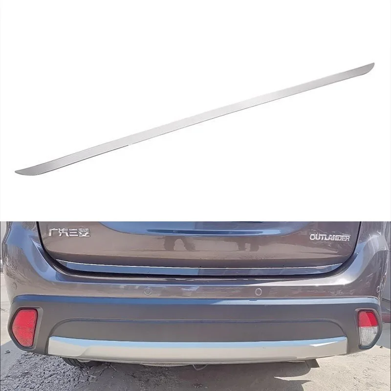 

for Mitsubishi Outlander 2009-2021High-quality stainless steel Rear Trunk Door Handle Cover Tail Gate Trim Bezel Molding Styling