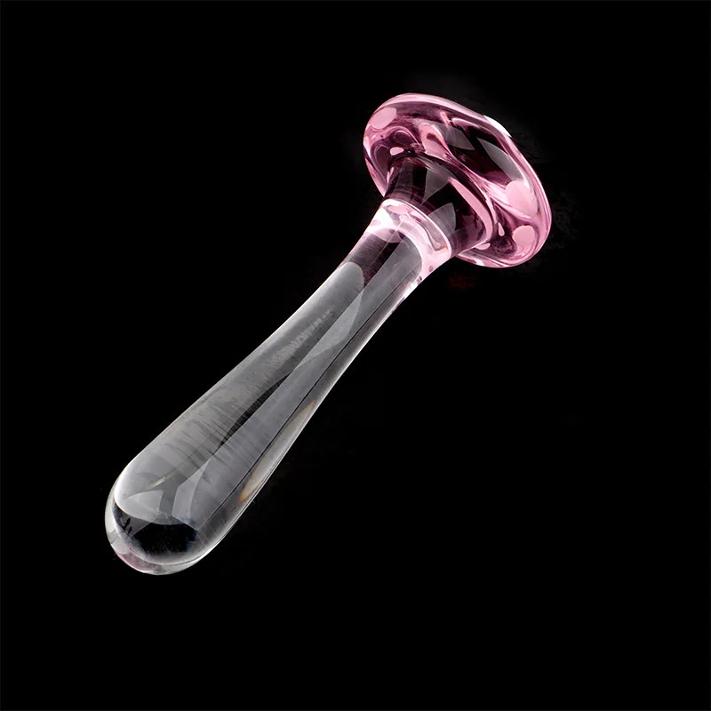 Высококачественный Хрустальный фаллоимитатор пенис стеклянные бусины Анальная