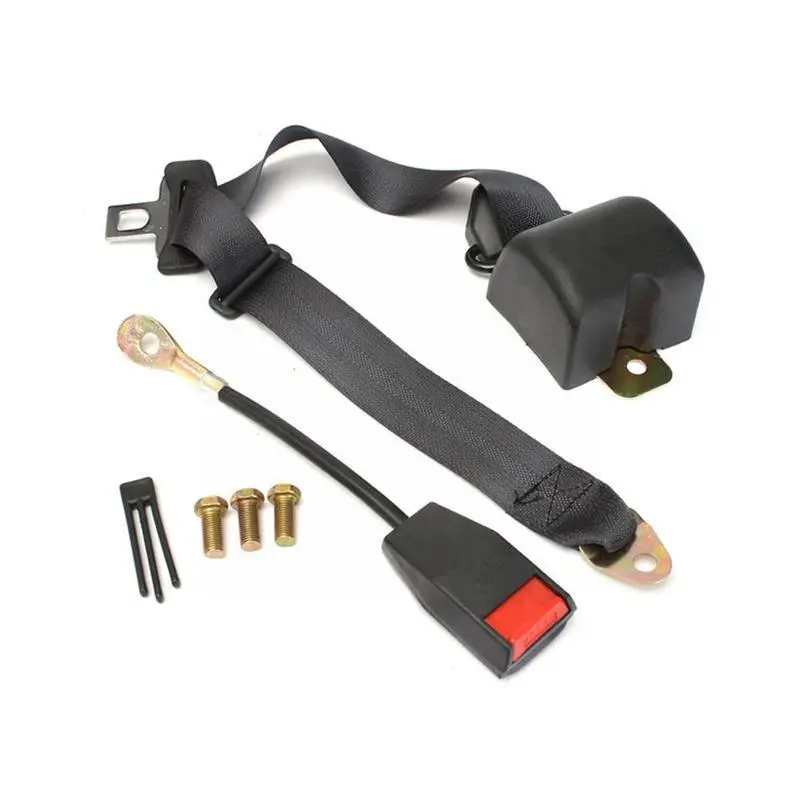 

50 Pcs 3 Point Retractable Belt W0q8