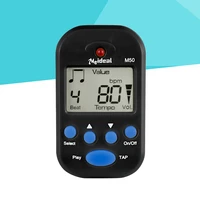 guitar digital metronome digital metronome tuner for guitar with lcd screen with clip guitar bass accessories black