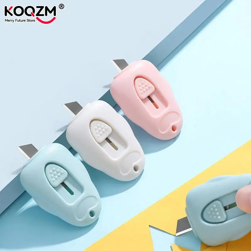 

Cute Mini Small Pocket Sized Craft Wrapping Box Opener Paper Envelope Cutter Utility Knife Letter Opener Student Art Supplies