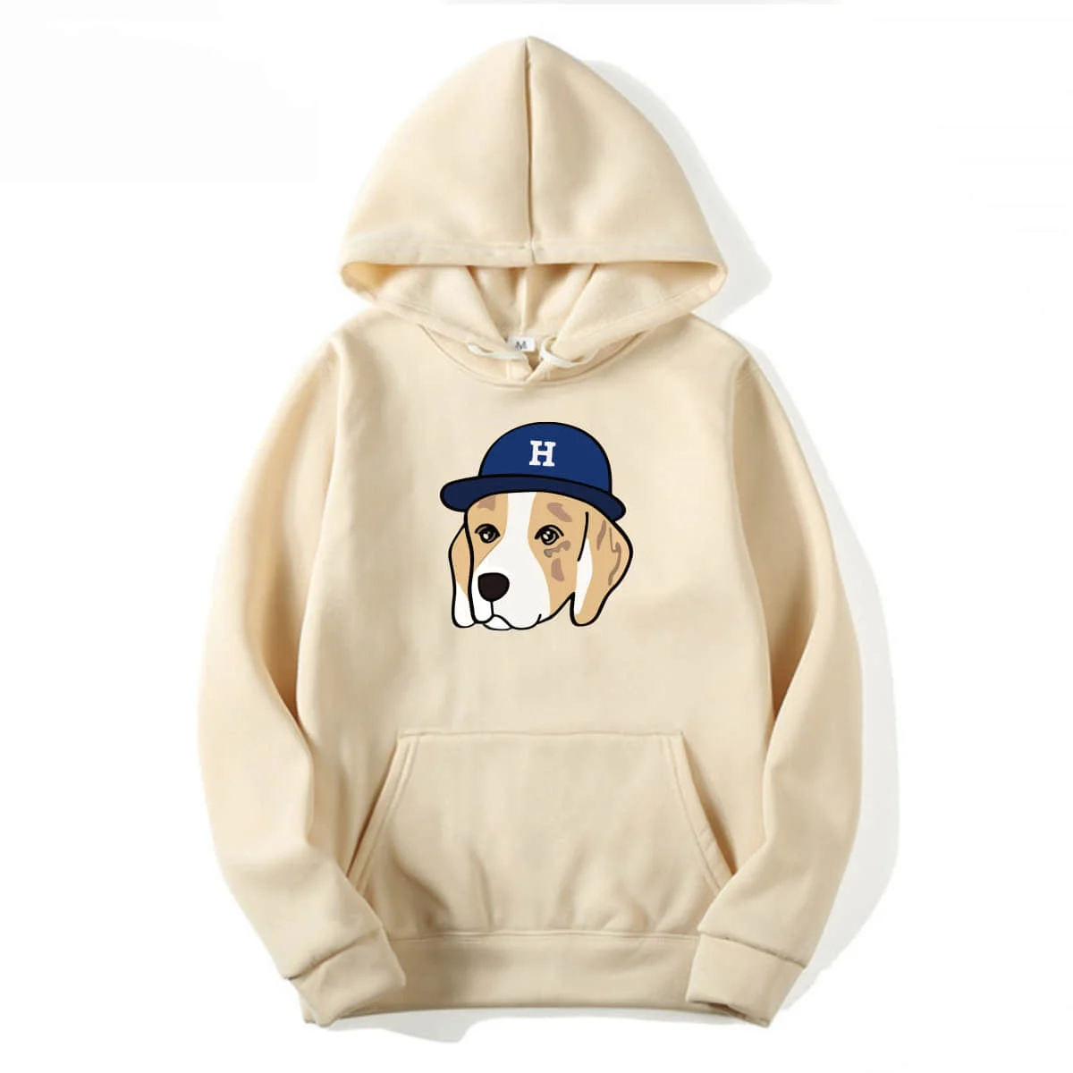 

Уличная мода, Брендовые мужские толстовки с принтом Hazzy Dog, уличная одежда, мужские повседневные однотонные толстовки в стиле хип-хоп, Харадз...