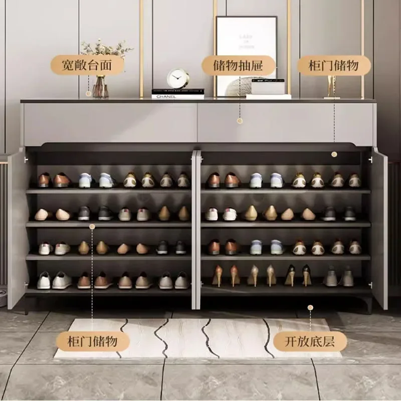 Полка для обуви Шкаф гостиной домашней мебели Стеллаж Органайзер Armoires De Salon