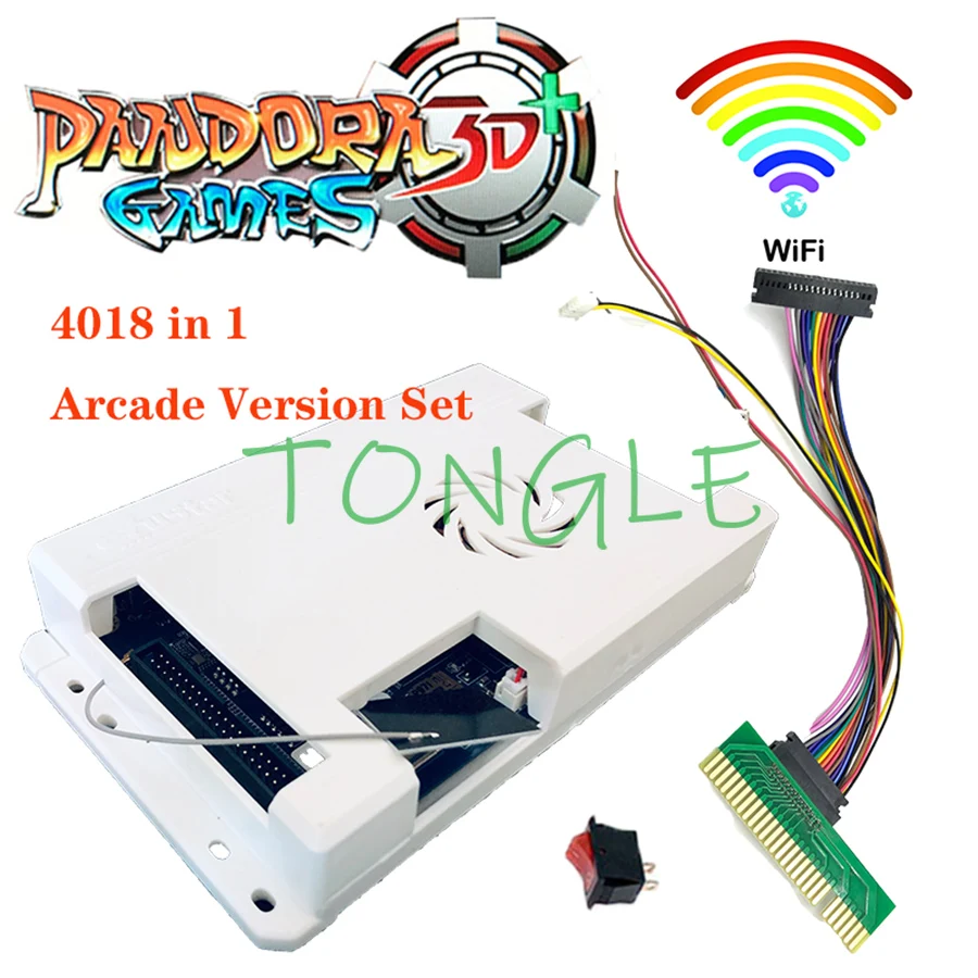 Pandora Cartridge Save Function 3D Wifi 8000 in 1 Retro Arcade Games PCB 300 * 3D Games HDMI VGA Output From Motherboard