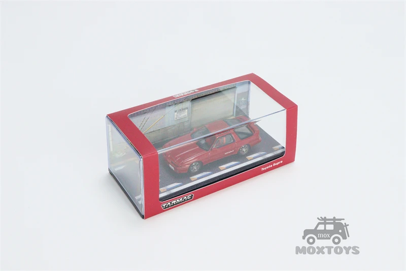 Tarmac Works 1:64 Supra MA70 Red Diecast Model Car | Railed/Motor/Cars/Bicycles
