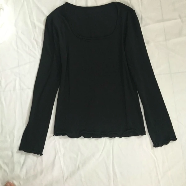 

T Shirt female T-shirt O-Neck Regular 2021 Casual Broadcloth Regular Spring/Autumn Cotton