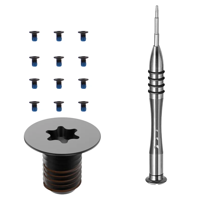 12 шт. черные винты M2x3mm Torx T5 для ноутбука Razer Dell XPS 13 9343 9350 9360 15 9550 9560 Прецизионная
