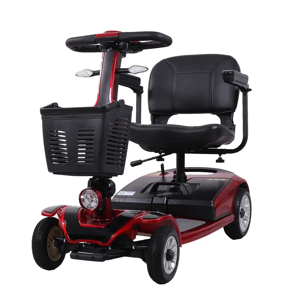 Электрический складной скутер для пожилых людей с ограниченными возможностями