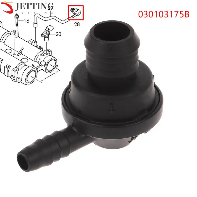

Crankcase Ventilation Valve Suitable Compatible With Seat Skoda 1.2 / 1.4 TSI 030103175B Car Valves Replacement Parts