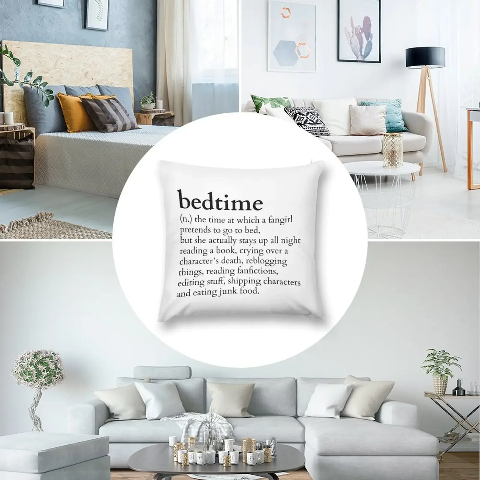 смысл на ночь к фигуру # Книжная версия Декоративная подушка Диван Наволочка