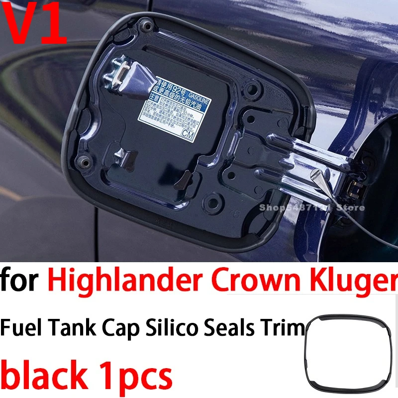 

Силиконовые уплотнения крышки топливного бака, уплотнительная лента для приборной панели для Toyota Highlander, аксессуары для интерьера 2022 2023 2024