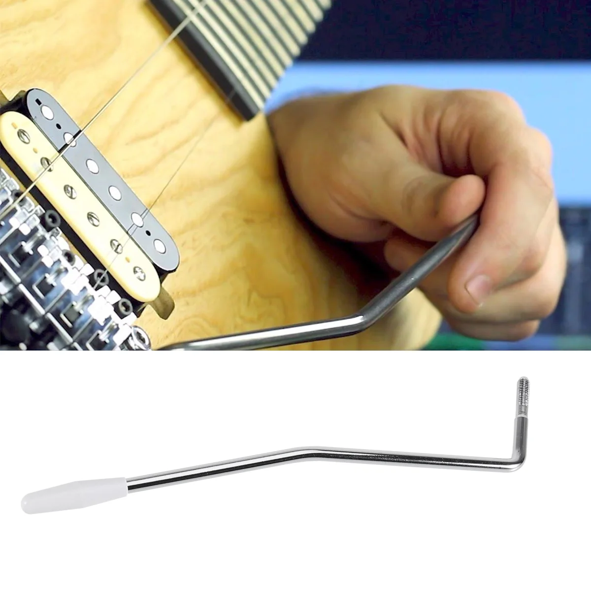 3 шт. одинарный рычаг тремоло Whammy Bar с наконечником резьба 50 мм для деталей