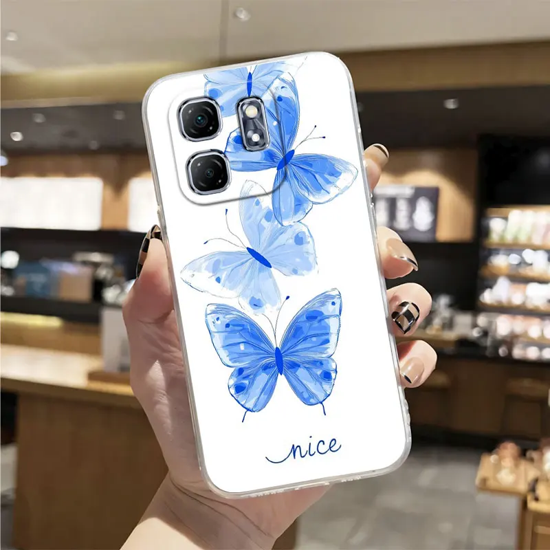 For Infinix Smart 9 8 Pro /8 HD Case Luxury Clear Shockproof Cover Silicone Soft Phone for Plus X6525 Funda