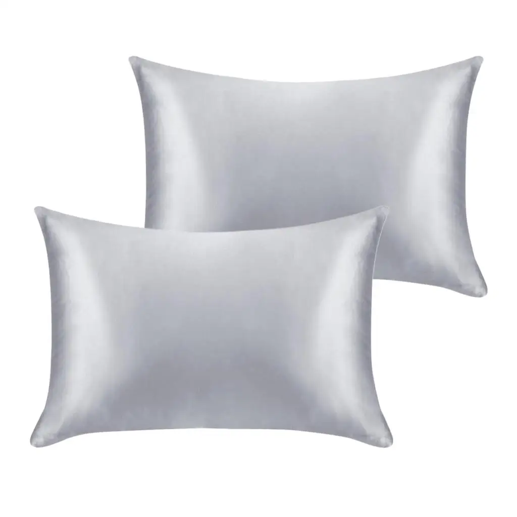 

2 Pieces Microfiber Standard Pillow Shams, Soft and Cozy, Wrinkle, Fade, Stain Resistant, Standard