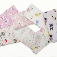 cute fabric pure cotton printed cartoon animal cotton handmade diy sling bag in a jacket loy purse frame cotton fabric