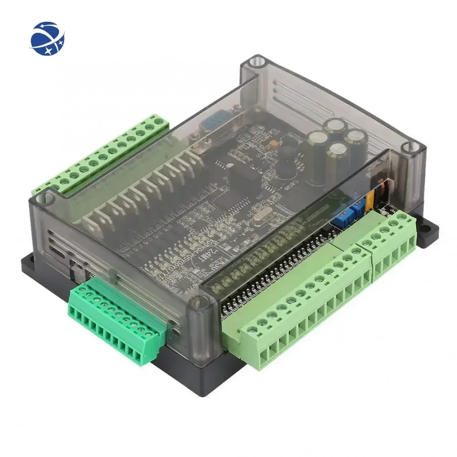 FX3U-24MR FX3U-24MT PLC промышленная плата управления 14 вход 10 выход 6AD 2DA С 485 общением и RTC