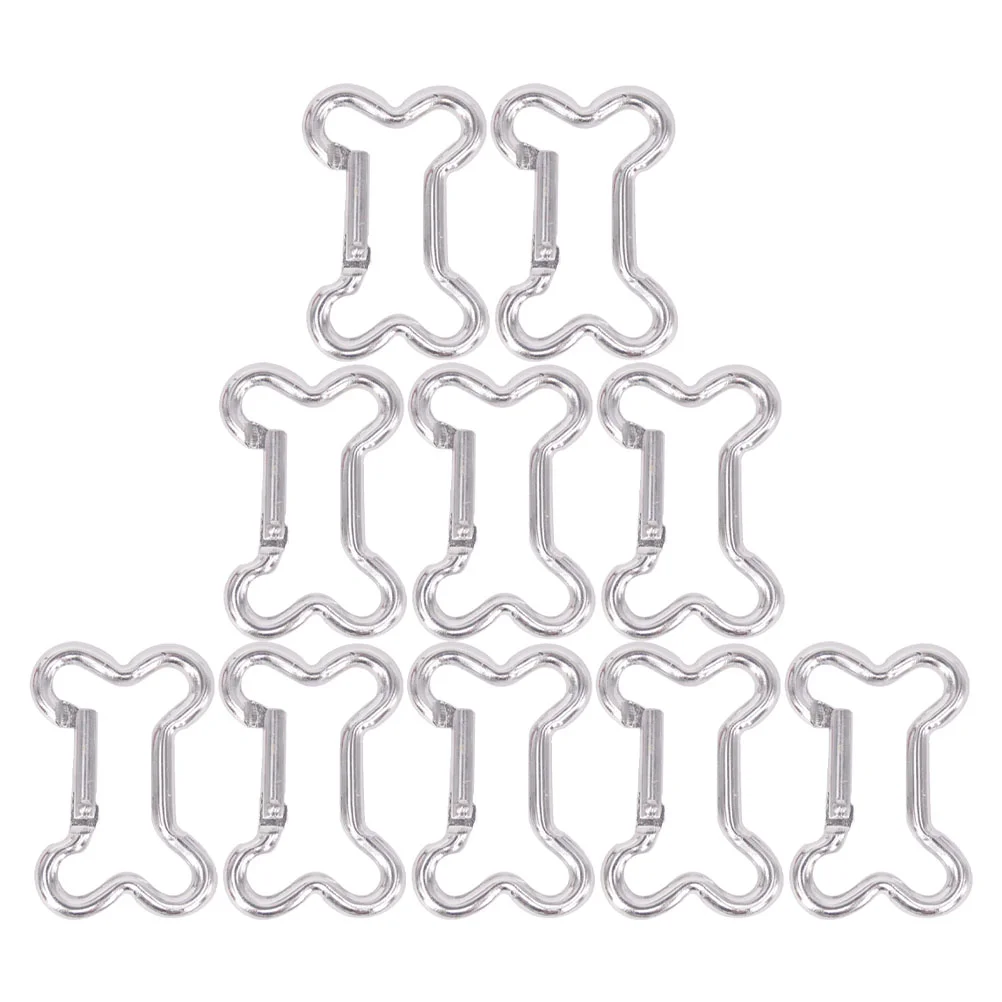 

20 Pcs Mini Drinks Carabiner Clip Keyring Key Ring Buckle Locking Clip Hiking Spring Snap Hook Carabiner