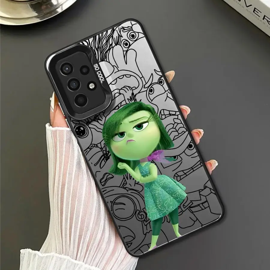 Милый чехол для телефона Insides Out 2 сумка Galaxy A15 A52 A72 4G 5G A25 A52s A53 A54 A55 A73 A51