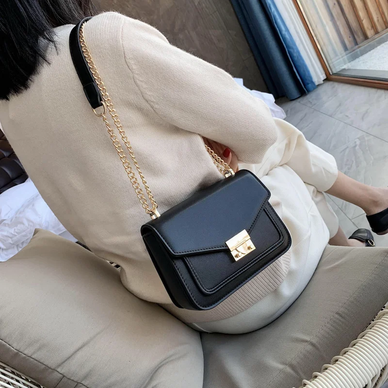 Women's PU Retro Fashion Shoulder Small Square Bag сумка женская через плечо Luxury Crossbody Purses and Handbags Free Shipping
