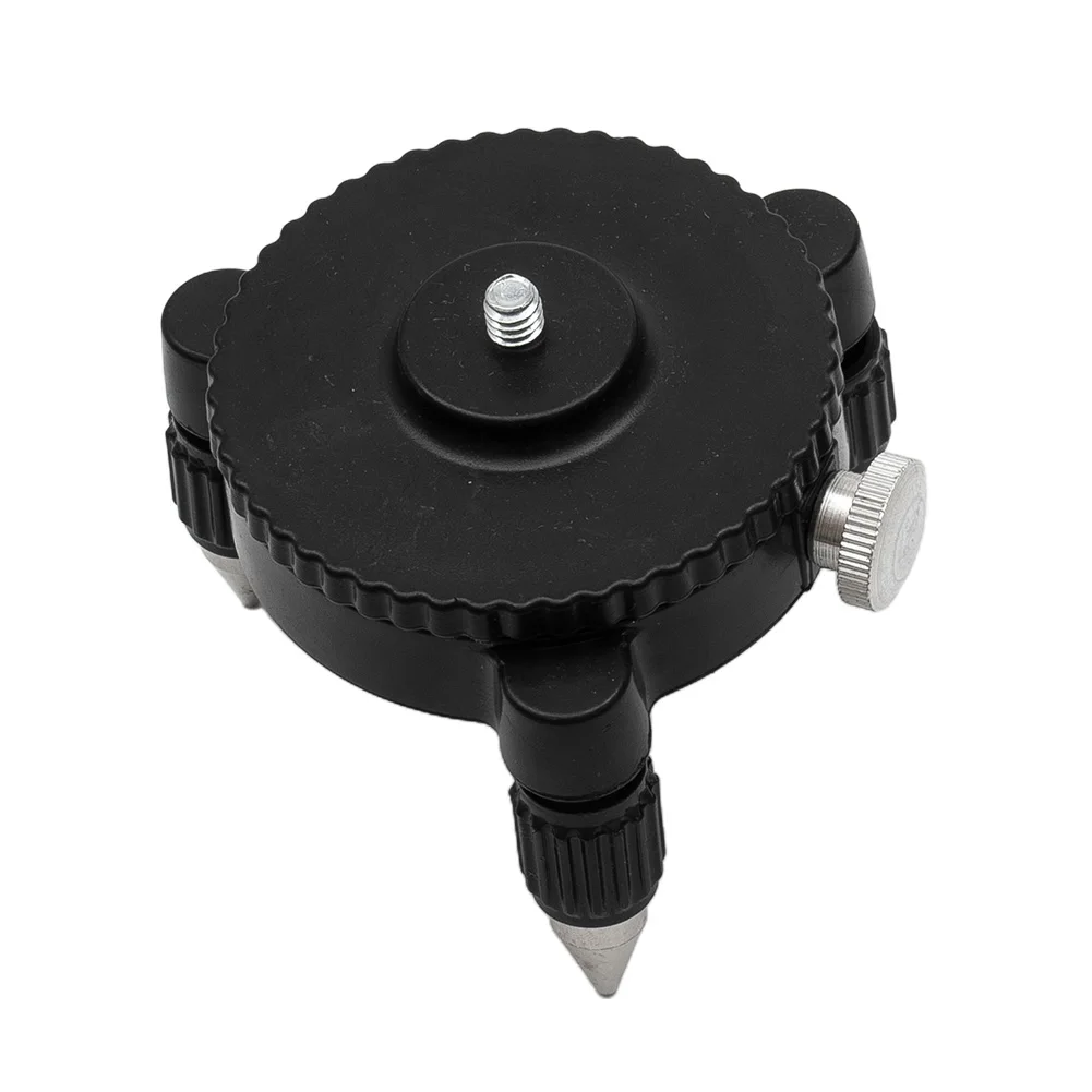 

Level Meter Base Level Adapter Assembly Black + Silver Practical Rotation 1/4 Inch Interface Accessory Adapter