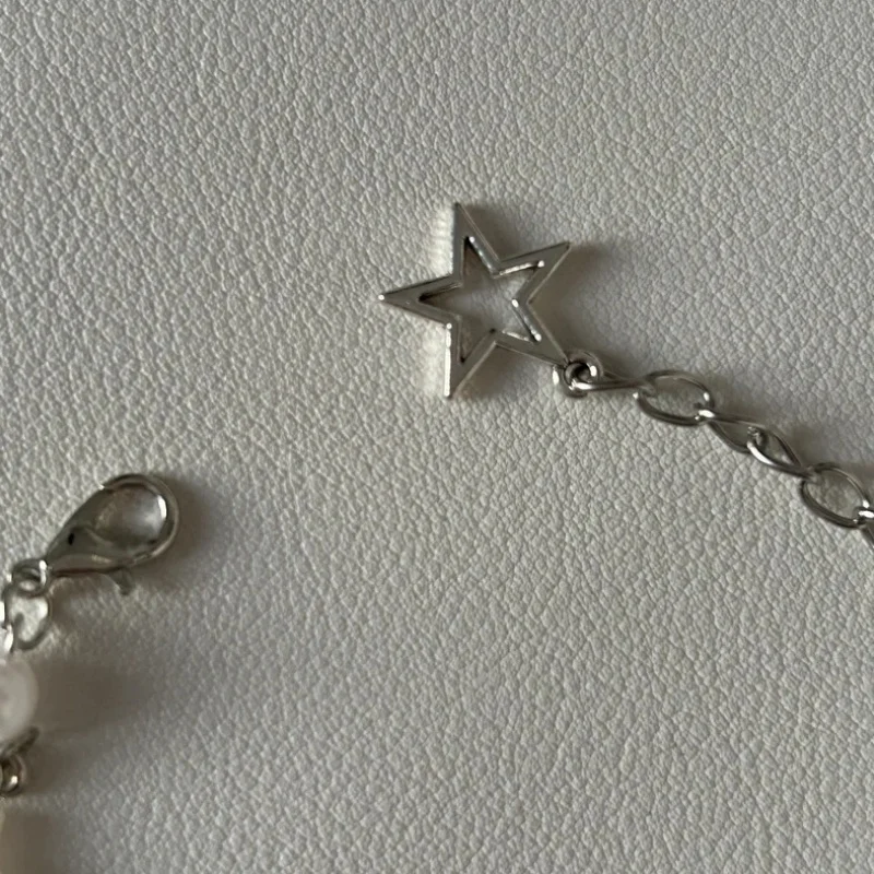 Y2K Симпатичные браслеты со звездой и луной дружба идеи подарков подвески из