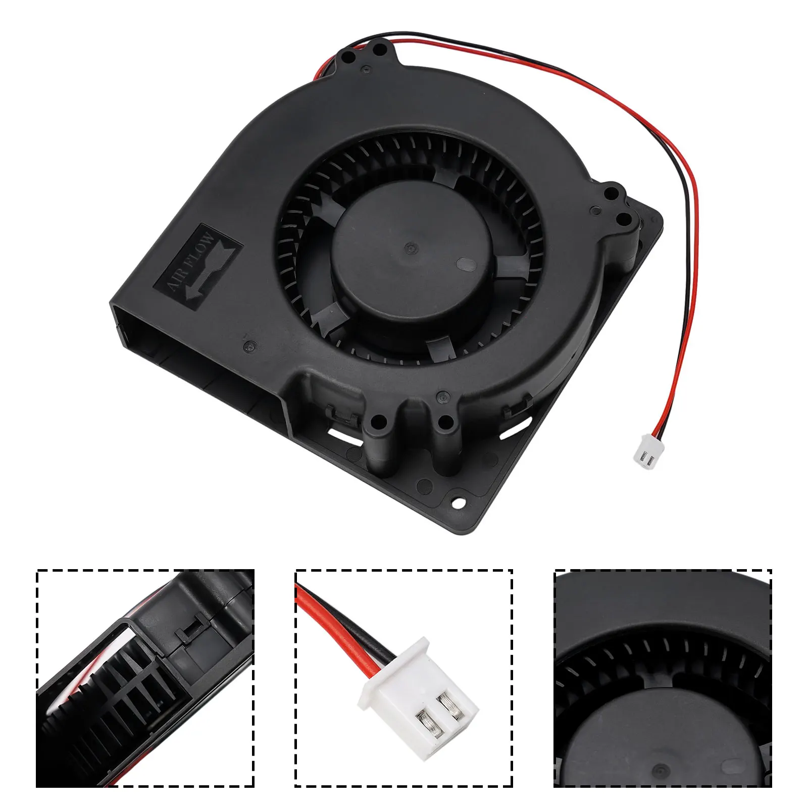 Надежное охлаждающее решение для шкафов двойной шар DC5V12V24V большой объем воздуха