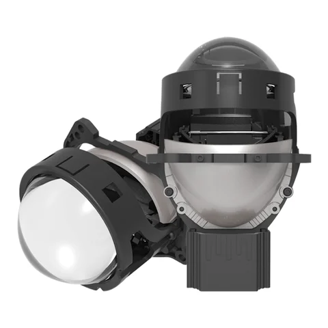 SANVI A11pro Bi светодиодные линзы проектора, автомобильная фара для Hella 3r G5, обновление фары с тремя отражателями 5500K 22040Lux LHD