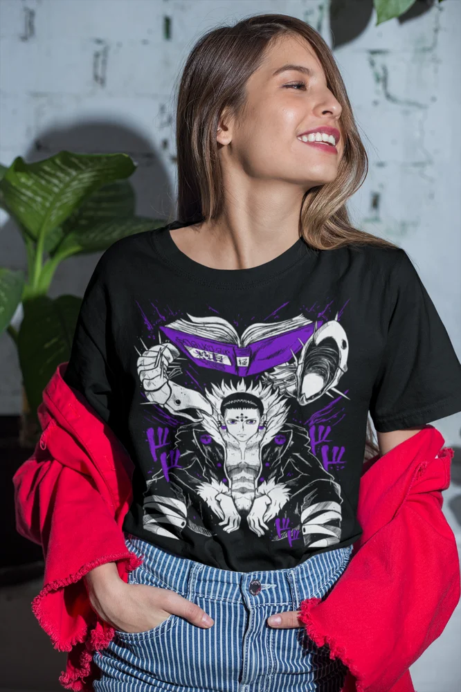 Футболка Chrollo Book Hunter X с рисунком все размеры