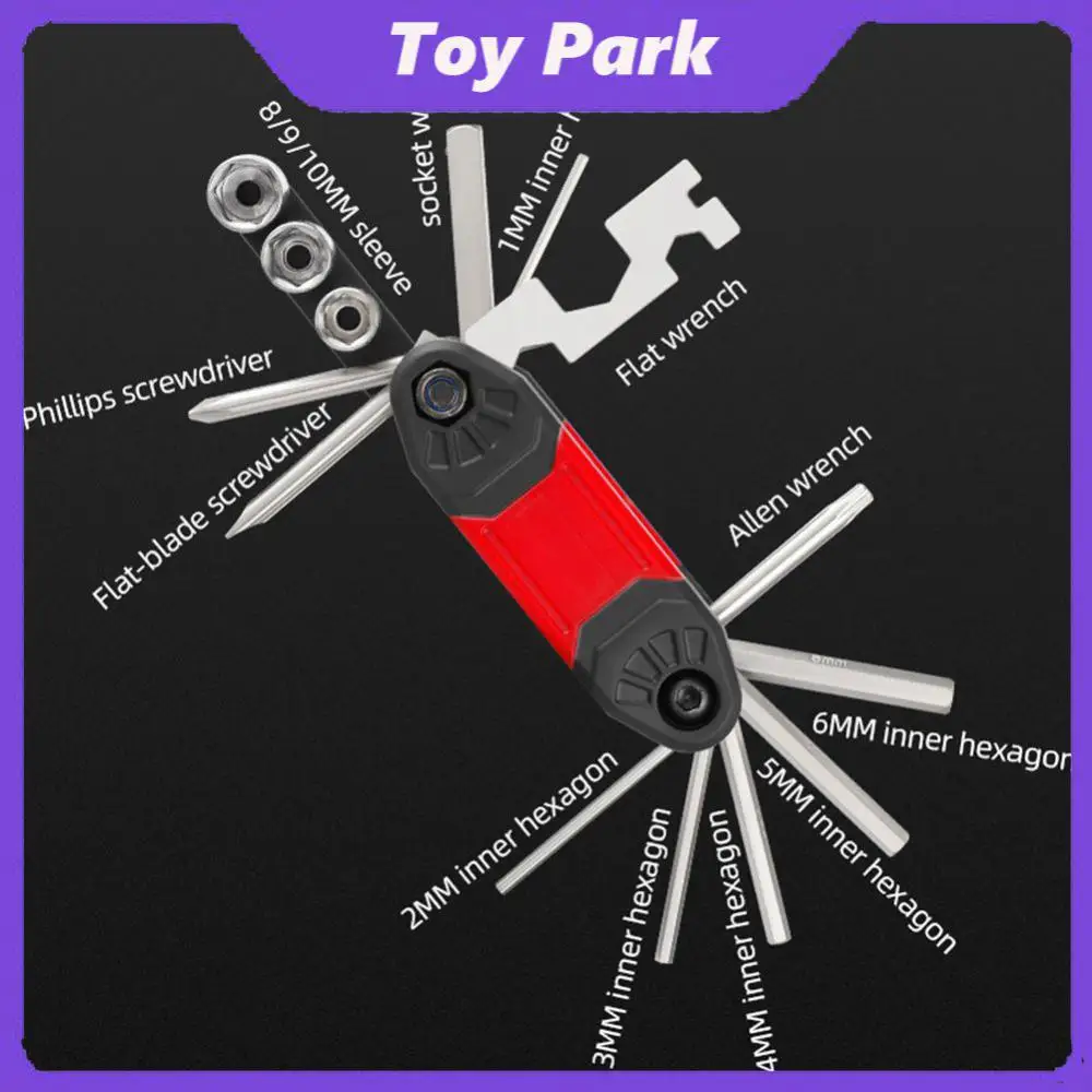 

Maintenance Tools Screwdriver Set Multi-function Fold Bicycle Maintenance Combination Tool Multicolor Portable Repair Wrench Set