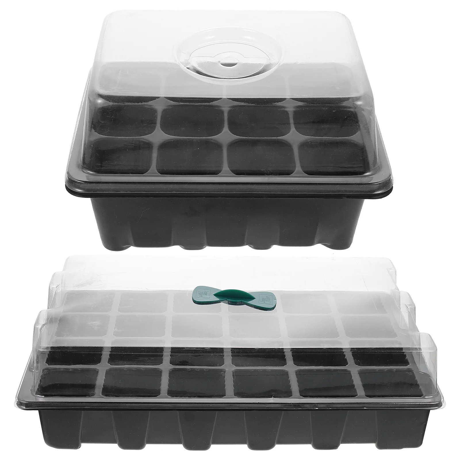 

2Pcs Vegetable Growing Trays Plant Germination Equipment Plant Growth Box