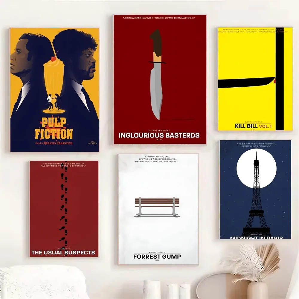 1 шт. хит продаж винтажный минималистичный постер из целлюлозы с фильмом