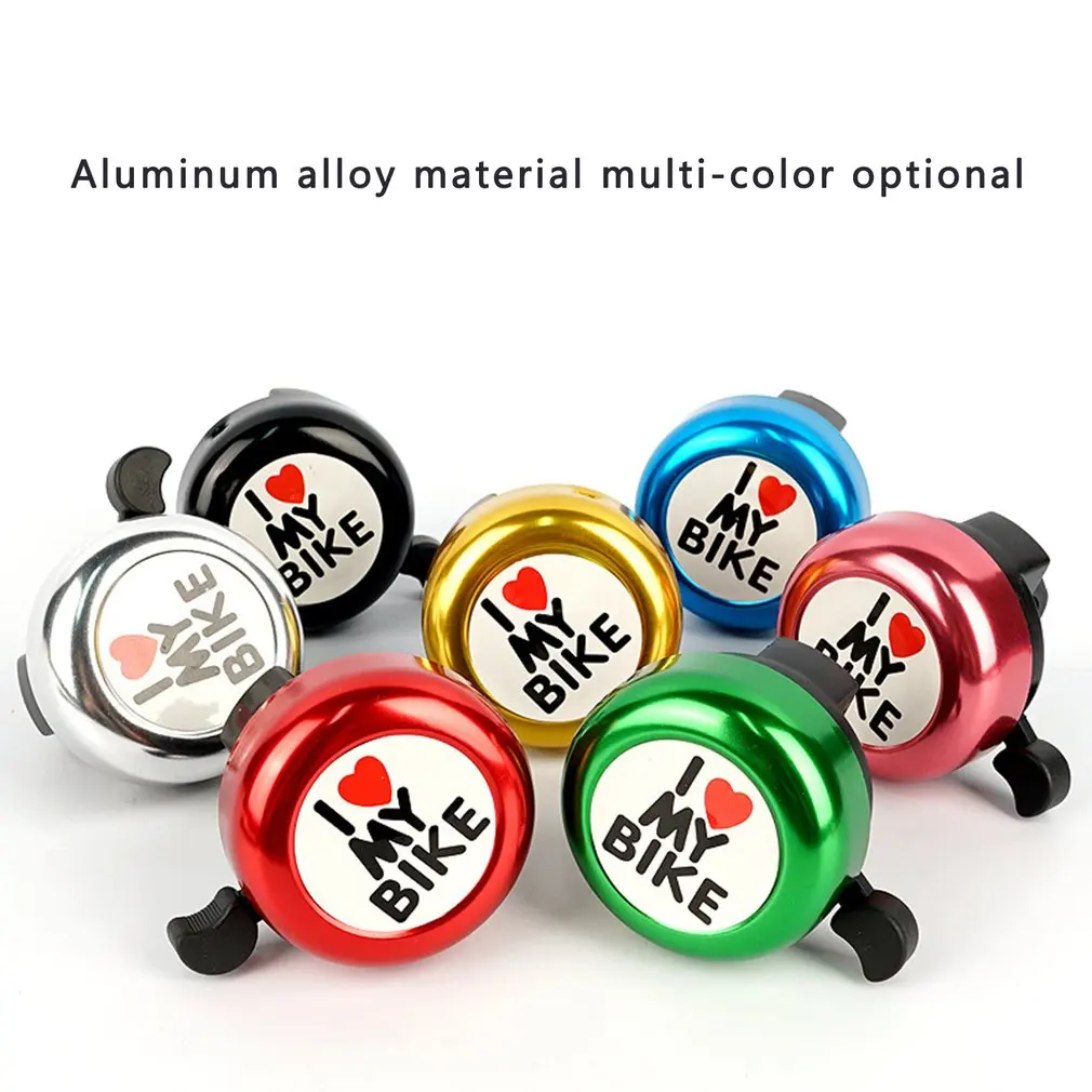 

8 Colors Cute Bicycle Handlebar Bell Loud Sound Alarm Warning Mini Kids Bike Horn Bells Cycling Ring Children Bike Accessories