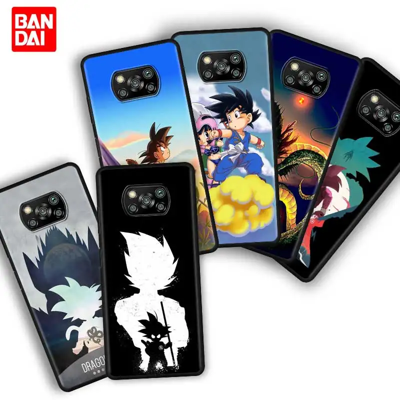 

Dragon Ball Z Goku Dragonball Super Case for Xiaomi Poco X3 NFC F3 M3 11t 11 Lite Ultra Redmi Note 10s 10t Pro 5G Cover Silicone